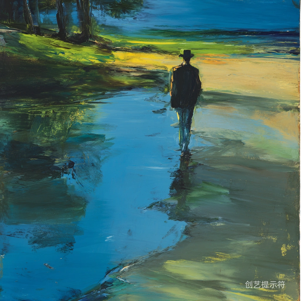 Midjourney 风格：Rainer Fetting